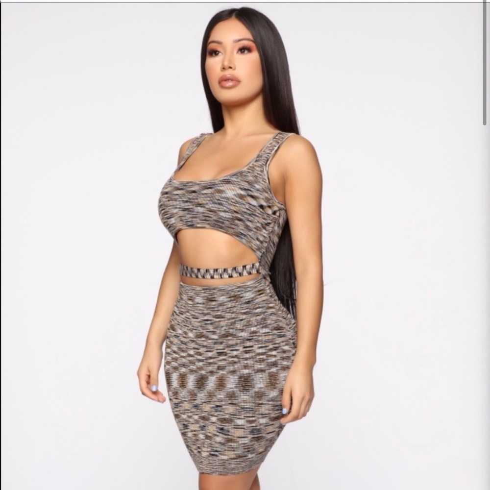 Feelings Multiply Cut Out Dress - Fashion Nova